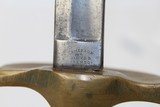 CIVIL WAR Antique EMERSON & SILVER 1840 NCO Sword - 6 of 11