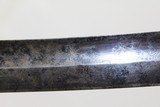 ORNATE Antique ARTILLERY Saber w Engraved Blade - 12 of 16