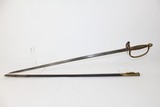CIVIL WAR Antique EMERSON & SILVER 1840 NCO Sword - 1 of 13