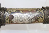 ORNATE Japanese TANTO Knife & Scabbard - 6 of 18