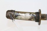 ORNATE Japanese TANTO Knife & Scabbard - 17 of 18