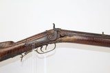 Antique BACK ACTION Half Stock LONG RIFLE - 1 of 15