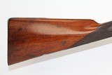 Antique “Isaac Hollis & Sons” Double Barrel Shotgun - 22 of 25