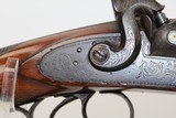 Antique “Isaac Hollis & Sons” Double Barrel Shotgun - 20 of 25