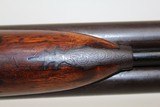 Antique “Isaac Hollis & Sons” Double Barrel Shotgun - 15 of 25