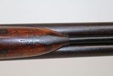 Antique “Isaac Hollis & Sons” Double Barrel Shotgun - 16 of 25