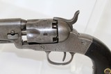 ENGRAVED Antique BACON Pocket Revolver in .31 CAL - 3 of 13