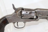 ENGRAVED Antique BACON Pocket Revolver in .31 CAL - 12 of 13
