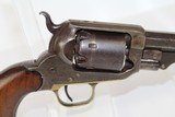 CIVIL WAR-Era Antique ELI WHITNEY Pocket Revolver - 8 of 9