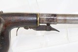 SMALL Antique UNDERHAMMER Percussion Pistol - 7 of 8