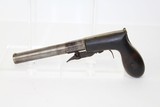 SMALL Antique UNDERHAMMER Percussion Pistol - 1 of 8
