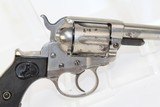 Antique Colt 1877 Thunderer SHERIFF Model Revolver - 13 of 14