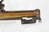 NEAT Antique FLINTLOCK Pistol with SNAP BAYONET - 13 of 13
