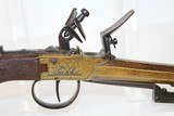NEAT Antique FLINTLOCK Pistol with SNAP BAYONET - 12 of 13