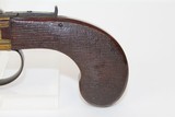 NEAT Antique FLINTLOCK Pistol with SNAP BAYONET - 3 of 13
