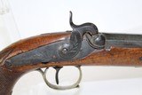 19th Century BELGIAN Antique SINGLE SHOT Pistol - 3 of 15