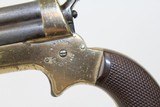 Antique SHARPS 4-Shot PEPPERBOX .30 Rimfire Pistol - 5 of 12