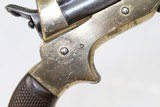 Antique SHARPS 4-Shot PEPPERBOX .30 Rimfire Pistol - 7 of 12
