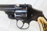 FINE S&W .38 Safety Hammerless 4th Model Revolver - 3 of 14