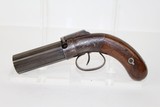 RARE Antique SPRAGUE & MARSTON Pepperbox Revolver - 1 of 16