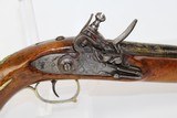c.1800 ORNATE European Antique FLINTLOCK Pistol - 3 of 14