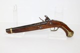 c.1800 ORNATE European Antique FLINTLOCK Pistol - 11 of 14