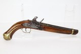 c.1800 ORNATE European Antique FLINTLOCK Pistol - 1 of 14