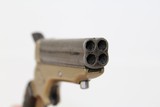 Antique SHARPS 4-Shot PEPPERBOX .22 Rimfire Pistol - 11 of 11