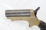 Antique SHARPS 4-Shot PEPPERBOX .22 Rimfire Pistol - 3 of 11
