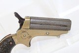 Antique SHARPS 4-Shot PEPPERBOX .22 Rimfire Pistol - 10 of 11