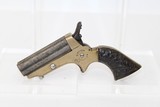 Antique SHARPS 4-Shot PEPPERBOX .22 Rimfire Pistol - 1 of 11
