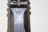 TACK DECORATED Antique Springfield TRAPDOOR Rifle - 11 of 22