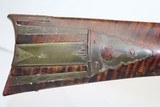 LANCASTER Antique HENRY GIBBS Flintlock PA Rifle - 10 of 18