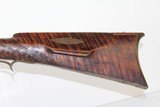 LANCASTER Antique HENRY GIBBS Flintlock PA Rifle - 15 of 18