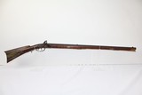 LANCASTER Antique HENRY GIBBS Flintlock PA Rifle - 2 of 18