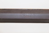 LANCASTER Antique HENRY GIBBS Flintlock PA Rifle - 11 of 18