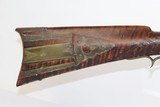 LANCASTER Antique HENRY GIBBS Flintlock PA Rifle - 3 of 18