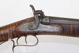 OHIO Antique HUDSON & SIEBERT Percussion LONG RIFLE - 4 of 19