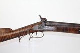 OHIO Antique HUDSON & SIEBERT Percussion LONG RIFLE - 1 of 19