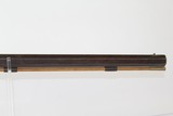 c.1840’S ANTIQUE Half Stock PLAINS Rifle - 6 of 13