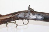 c.1840’S ANTIQUE Half Stock PLAINS Rifle - 4 of 13