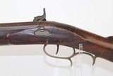 c.1840’S ANTIQUE Half Stock PLAINS Rifle - 11 of 13