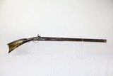 PENNSYLVANIA Antique FULL Stock LONG Rifle c.1830s - 2 of 17