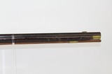PENNSYLVANIA Antique FULL Stock LONG Rifle c.1830s - 6 of 17