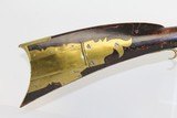 PENNSYLVANIA Antique FULL Stock LONG Rifle c.1830s - 3 of 17