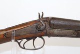 1880s Antique SxS 12 Gauge Back Action Shotgun - 4 of 13