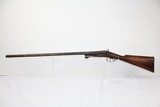 1880s Antique SxS 12 Gauge Back Action Shotgun - 9 of 13