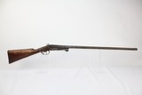 1880s Antique SxS 12 Gauge Back Action Shotgun - 2 of 13