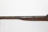 CARVED, ENGRAVED Antique SxS Percussion Shotgun - 18 of 19