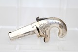FINE CASED Antique NATIONAL ARMS No. 1 Derringer - 2 of 11
